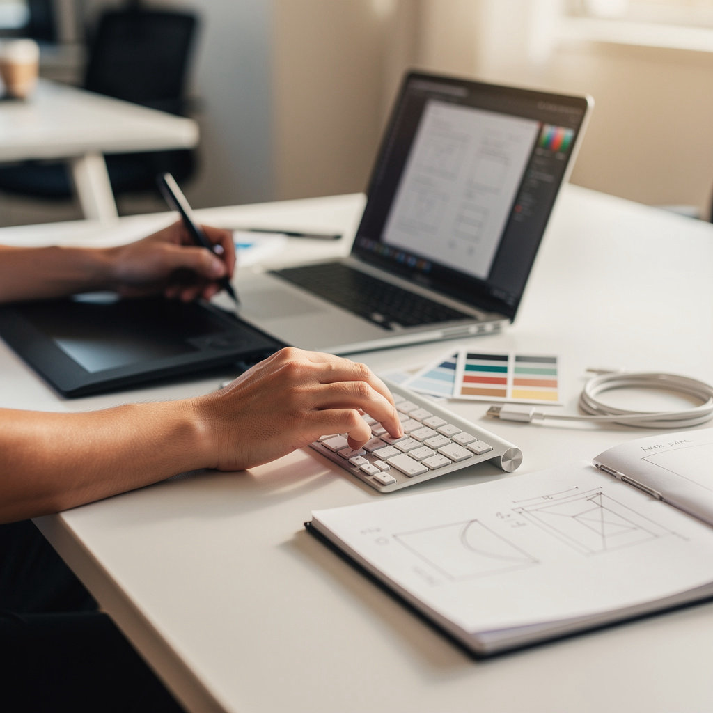 solargogreen San Diego professional team collaborating on a custom website design project in San Diego